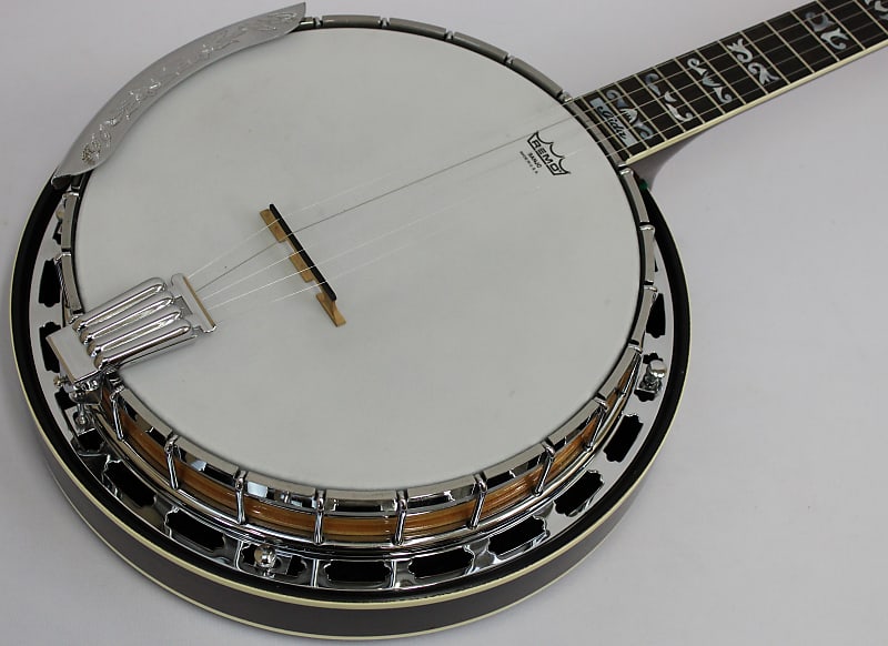 Vintage 1970's Iida 5-String Resonator Banjo, Made in Japan image 1