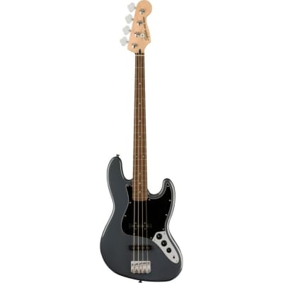 Squier AFFINITY SERIES JAZZ BASS (Charcoal Frost Metallic) image 3
