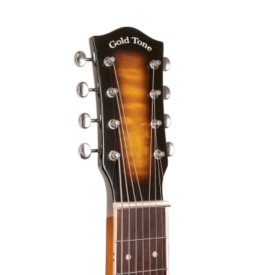 Gold Tone LS-8 Lap Steel Maple Neck Solid Body Mahogany Top 8-String Guitar w/Gig Bag image 9