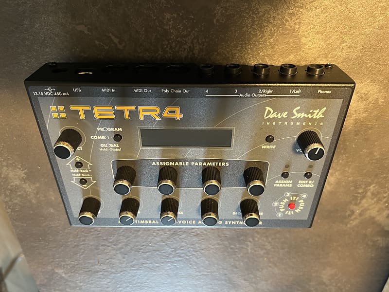 Dave Smith Instruments Tetra 4-Voice Analog Synthesizer | Reverb