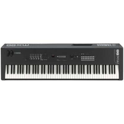 Yamaha MX88 BK 88 Key Synthesizer Workstation Keyboard
