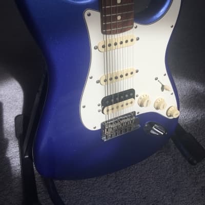 Fender American Standard Stratocaster HSS Shawbucker with Rosewood Fretboard 2013 - 2015 - Ocean Blue Metallic image 3