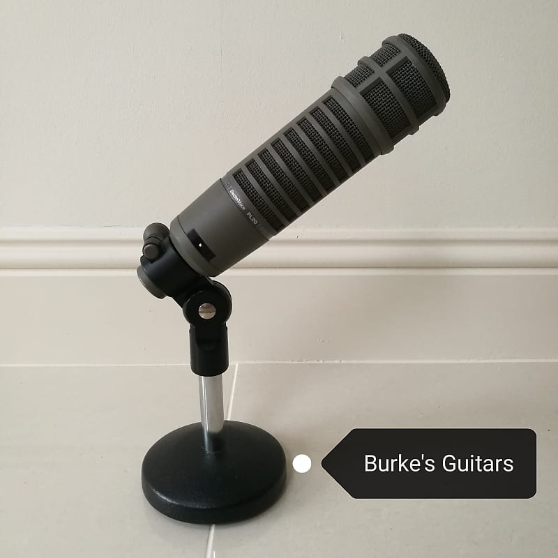 Kurt Cobain Memorabilia: Electro-Voice PL20 microphone used on Nirvana's "In Utero" image 1