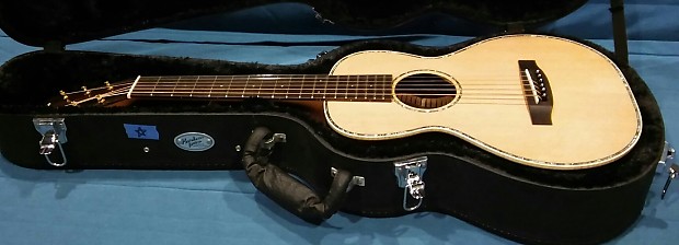 Pono UL-40SP Terz Guitar -- All-Solid Cedar/Macassar Ebony -- w/OHSC image 1