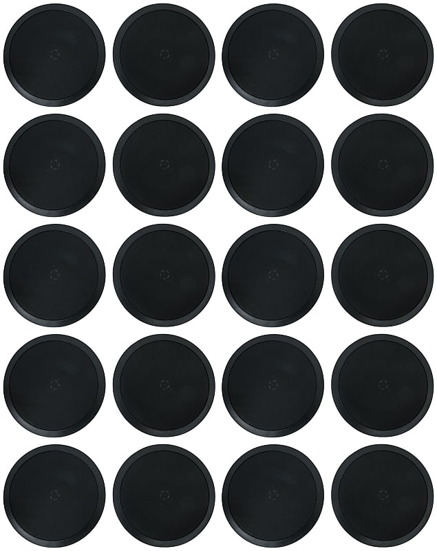 (20) Rockville HC85-16 Black 8&quot; 700 Watt In-Ceiling Home Theater Speakers 16 Ohm  			