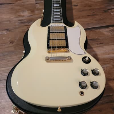 Gibson SG Custom Historic VOS Reissue 3 Pickup Electric Guitar 2006 Classic White CLEAN! image 2