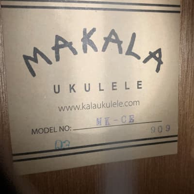 Makala MK-CE Concert Ukulele image 10