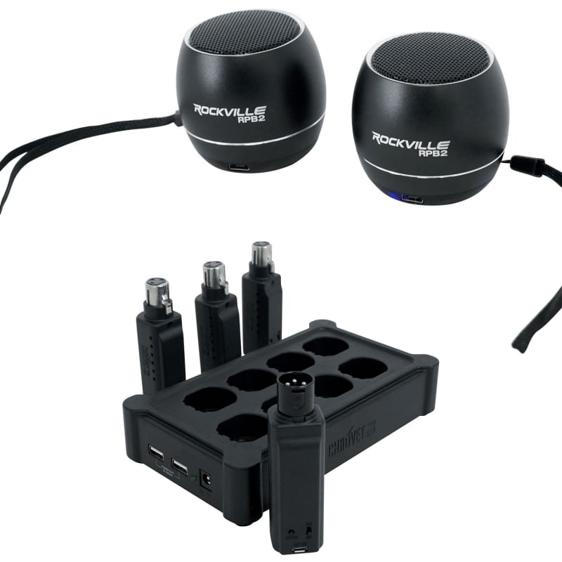 Chauvet D-Fi XLR Wireless Pack with Charging Station