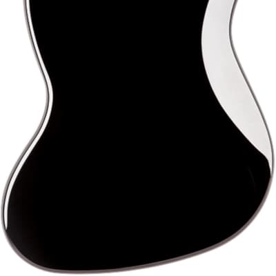 Fender Standard Series Jazz Bass Alder Body, Black image 3