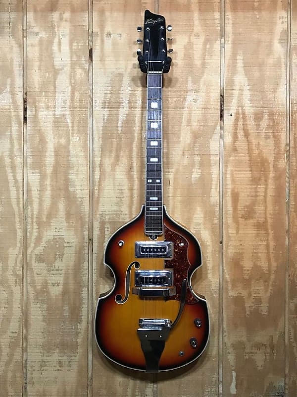 Kingston ViolinShape Electric Guitar Reverb