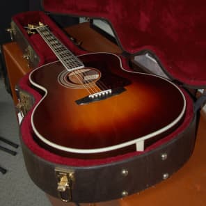 Guild JF55-sb Jumbo Acoustic Guitar Original Hardshell Case 1993 Sunburst image 8