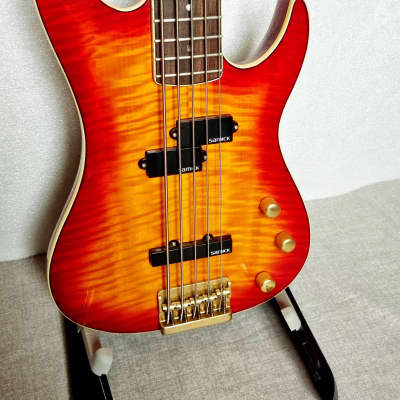 1994 Samick Valley Arts Custom Pro Shop 5-String Bass smbx-fcs (video) for sale