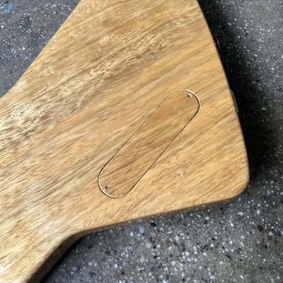 Kurt Wilson Korina Explorer Electric Guitar - Natural image 15