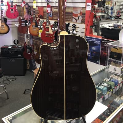 Takamine JP5DC Pro Series Acoustic Electric with Gig Case, Whiskey Brown - Made in Japan image 9