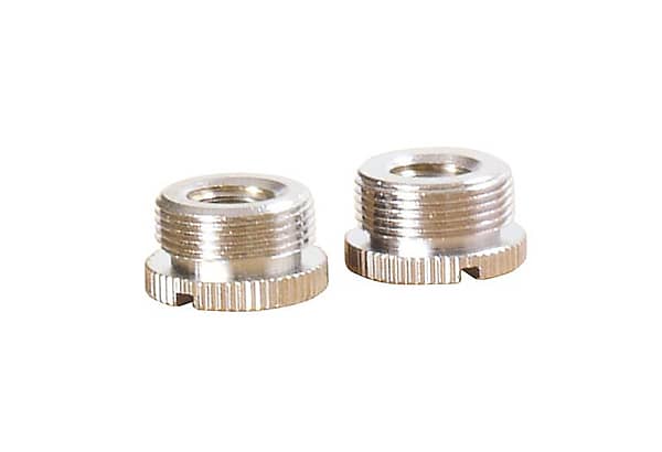 5/8'' Male to 3/8'' Female Knurled Mic Screw Adapter image 1