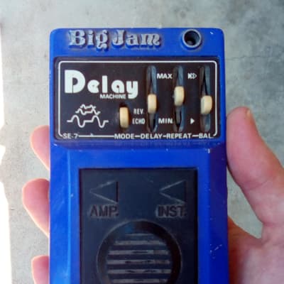 1970s Multivox Big Jam SE-7 Delay Machine vintage analog delay/reverb pedal (Made in Japan) image 1