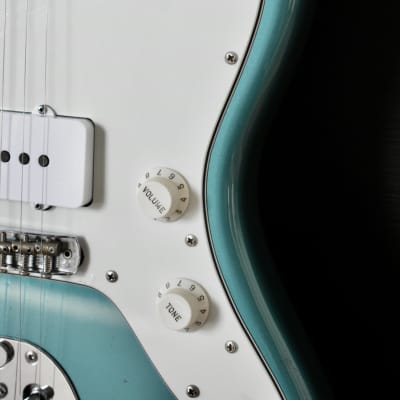 2002 Fender Japan JM66 Jazzmaster Ocean Turquoise Metallic, CIJ, Limited, Offset image 8
