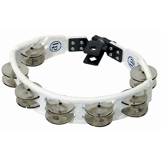 Latin Percussion LP162 Cyclops Mountable Tambourine with Double Row Steel Jingles image 1