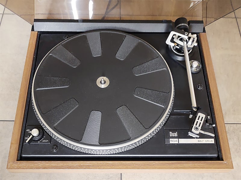 Vintage Dual CS504 Semi Auto Belt Drive Turntable Reverb