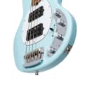 Sterling by Music Man StingRay HH Daphne Blue/Roasted Maple Bass Guitar