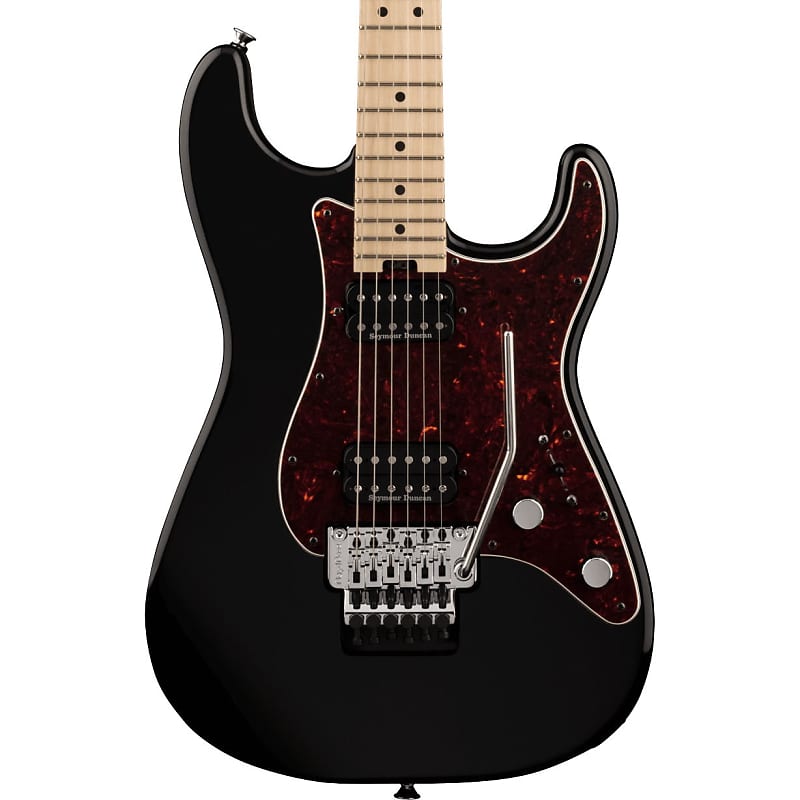Charvel Pro-Mod So Cal SC1 HH FR Electric Guitar, Gamera Black image 1