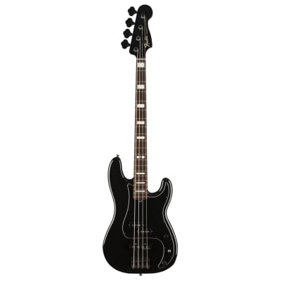 Fender Duff McKagan Deluxe Precision Bass RW Black - 4-String Electric Bass for sale