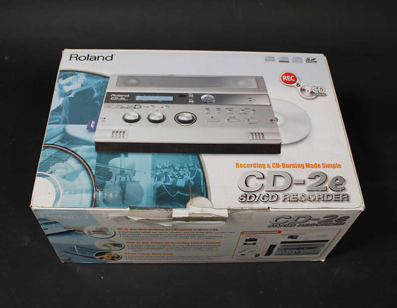 Roland CD2E SD/CD Recorder - Silver | Reverb UK