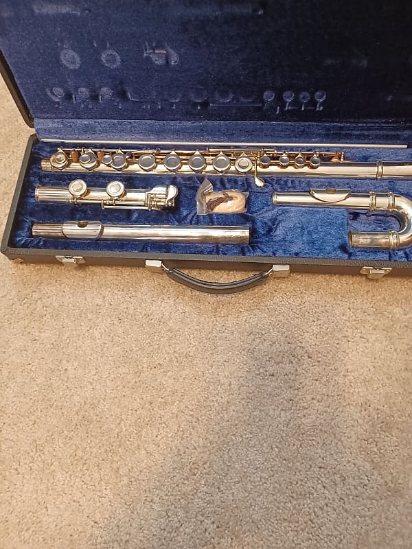 Armstrong Alto Flute Serial Number 4222522 1992 Silver Plat Reverb