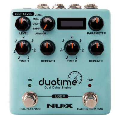 NUX DUOTIME (NDD-6) Duotime Dual Delay Engine Stereo Delay image 1