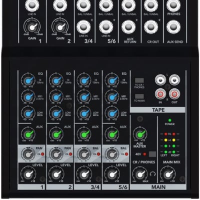 Mackie MIX8 8 Channel Compact Mixer image 4