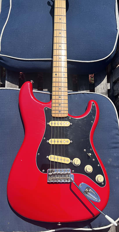 ★美品★Squier Standard Strat・ステンレス フレット !! Squier MIJ Standard Stratocaster 1984 - 1988 | Reverb