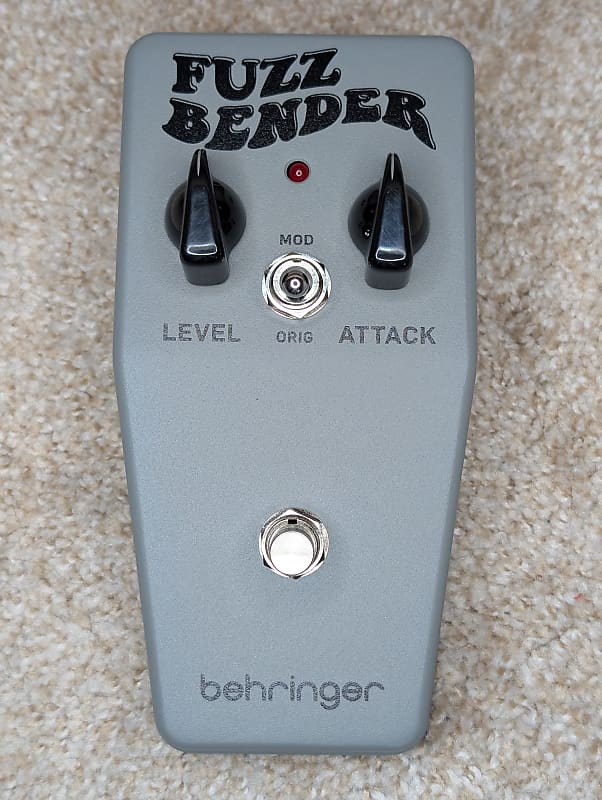 Behringer Fuzz Bender Guitar & Bass Pedal | Reverb