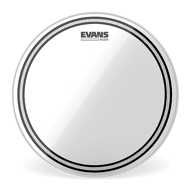 Evans TT15EC2S EC2 Clear Drum Head - 15" image 1