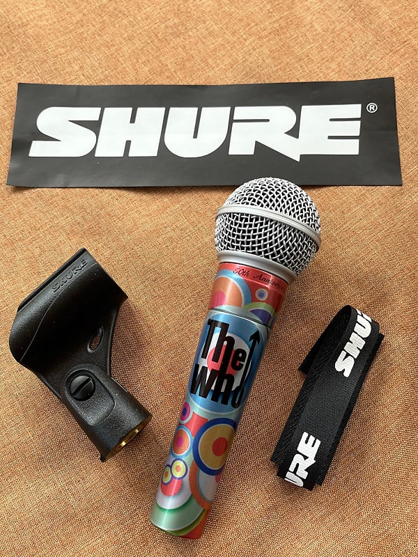 Shure Shure SM58 The Who 50th Anniversary Microphone Mic New
