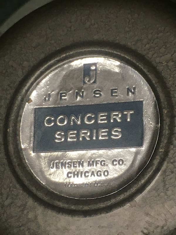 Vintage Jensen C12R8 Concert Series 12 Speaker image 1