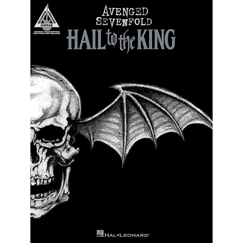 Hal Leonard Avenged Sevenfold Hail To The King Guitar Tab Reverb