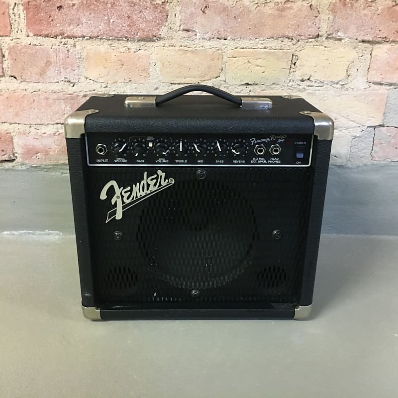 ! FENDER FRONTMAN REVERB AMP / guitar combo / 2 channels / Mexico !