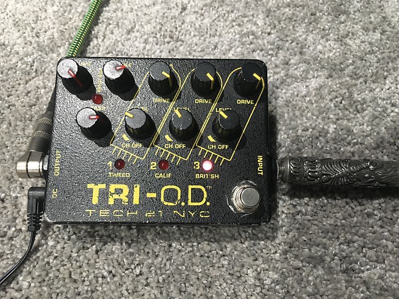 TECH 21 NYC TRI-OD ギターエフェクター TECH21 / TRI-O.D. レビュー - △▽エフェクターレビューとメモ△▽