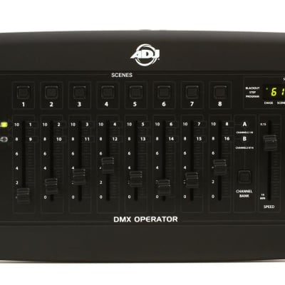 ADJ DMX Operator 192-Ch DMX Lighting Controller  Bundle with Accu-Cable IEC Extension Cable - 10' image 2