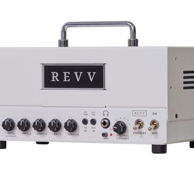 Revv Amplification D20 20/4-Watt Tube Head - White - Open Box for sale