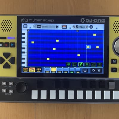 CYBERSTEP KDJ-ONE Portable Audio Workstation Yellow Excellent