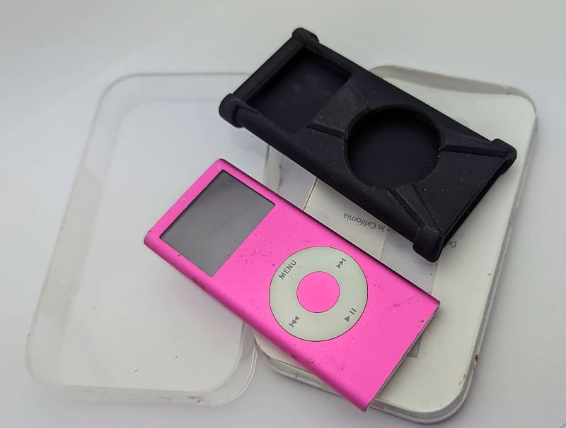 Pink 2nd Gen iPod Nano - 4GB - Model A1199 - For Parts or Repair