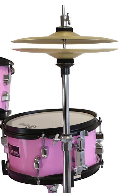 Gammon Drum Set Pink Complete Junior Kit With Cymbals Sticks Reverb