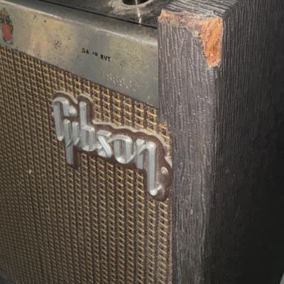 1963 Gibson GA-19RVT Falcon 15-Watt 1x12" Tube Guitar Combo 1962 - 1967 - Brown image 2