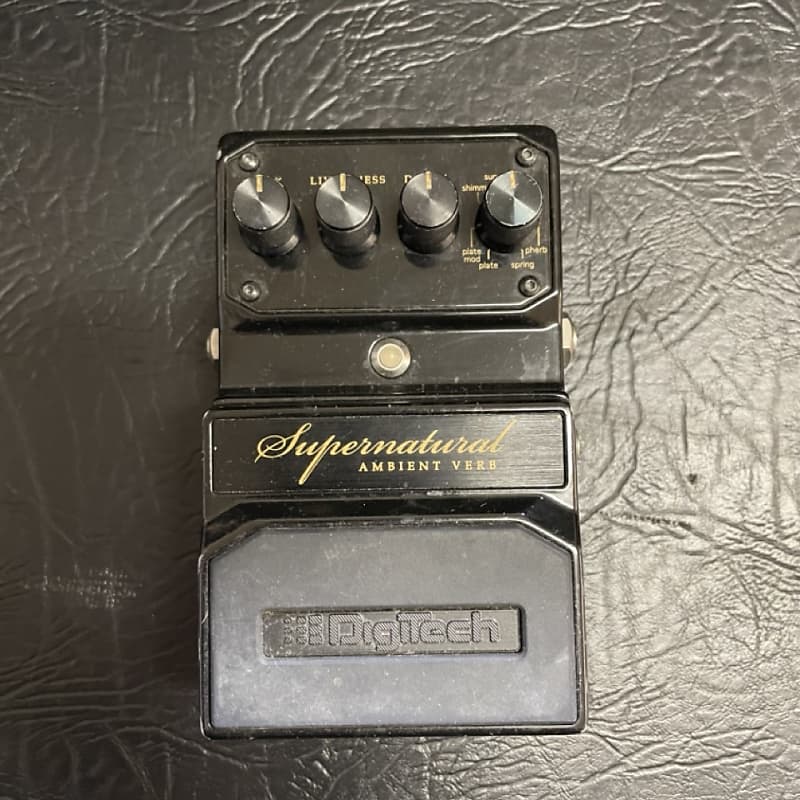 DigiTech Supernatural Ambient Stereo Reverb 2010s - Black | Reverb