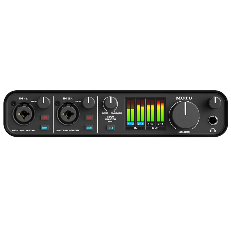 MOTU M4 USB-C Audio Interface 2019 - Present - Black | Reverb