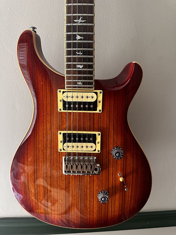 PRS SE Custom 24 Zebrawood 2017 - 2019 | Reverb