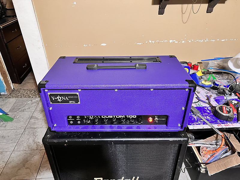 1969 Hiwatt Dr103 Clone Custom 100 2022 Purple Reverb 8181