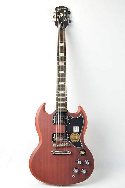 Epiphone SG G-400 Worn Cherry (2009) - Guitar Compare
