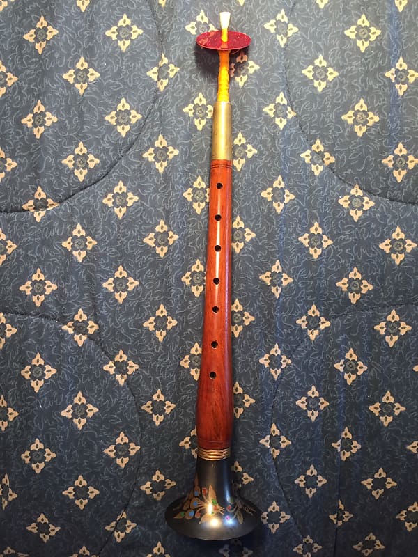 No Brand Shehnai North Indian Traditional Oboe / Shawm 1990s Reverb